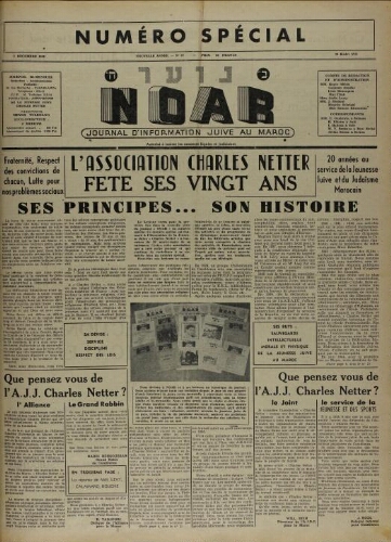 Noar. Vol. 4 n° 27 (2 décembre 1950)